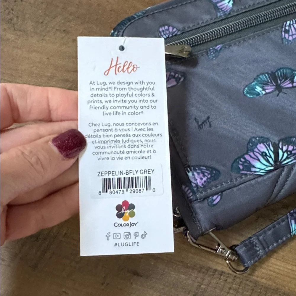 NWT Lug Zeppelin in Butterfly Grey - Picture 7 of 11
